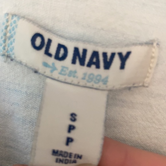 EUC Old Navy faded jean button up - Picture 2 of 3